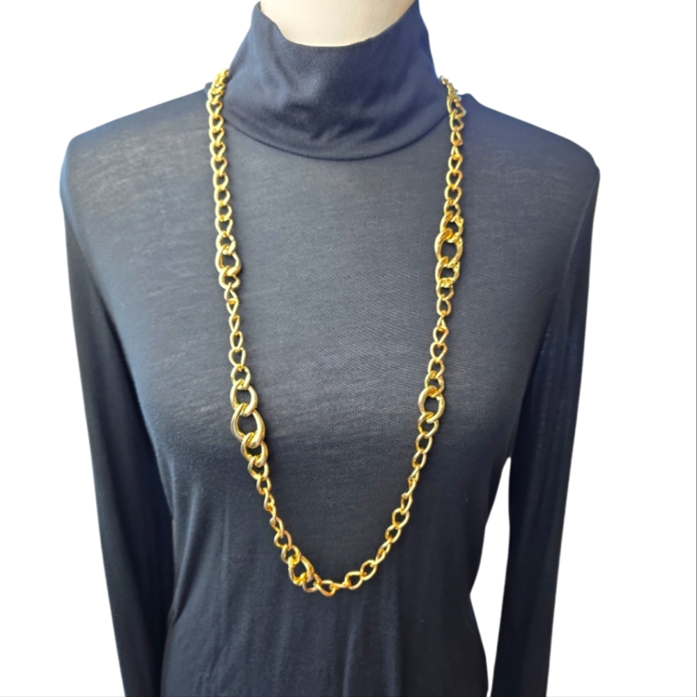 Anne Klein Goldtone Statement Chain Necklace